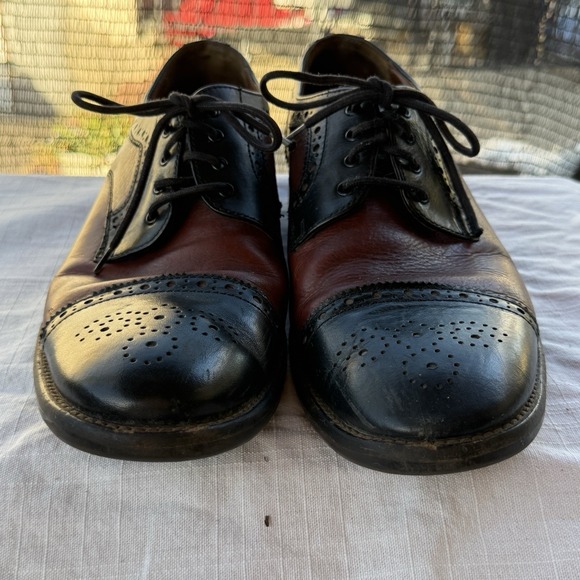 Johnston Murphy J&M 1850 Wingtip Oxford Leather Size 10M Model 20-3680